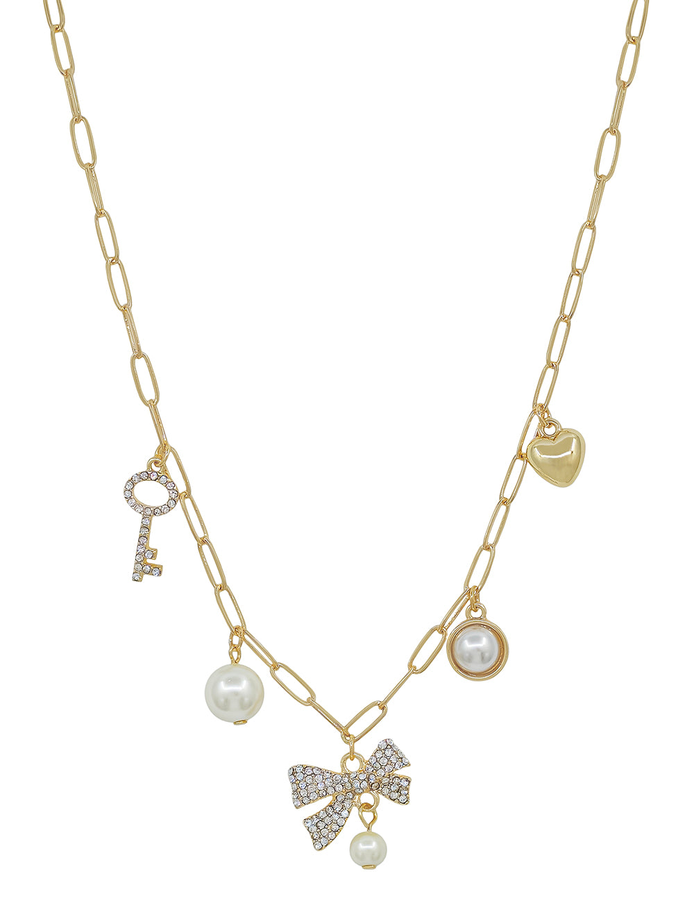NECK: EMILY GOLD PEARL
