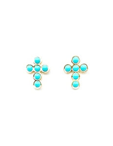 EAR: PRAT TURQUOISE