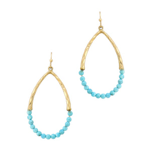 EAR: TAHITI TURQUOISE